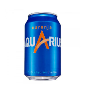 Lata 33cl acuarius de naranja