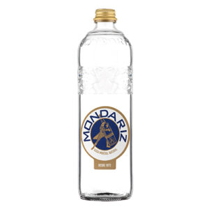 Botella de vidrio 33cl agua mineral mondariz