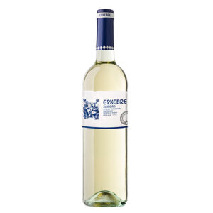 Botella de albariño enxebre