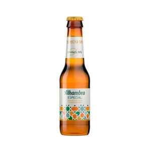 Botella cerveza lahambra especial