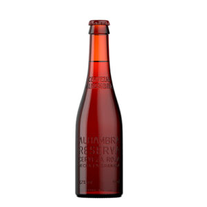 Cerveza alhambra reserva roja