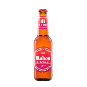 Cerveza rosada mahou rosé