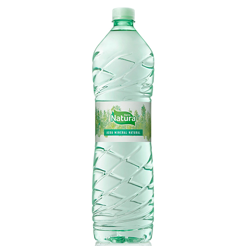Agua mineral natural Sierra Natura botella de PET 1L | Distribuciones Eiras